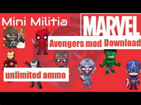 mini militia avengers mod